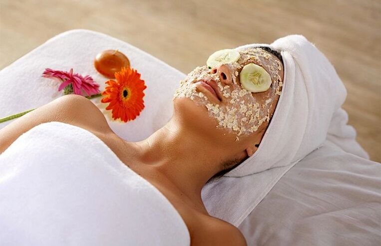 oatmeal mask to rejuvenate