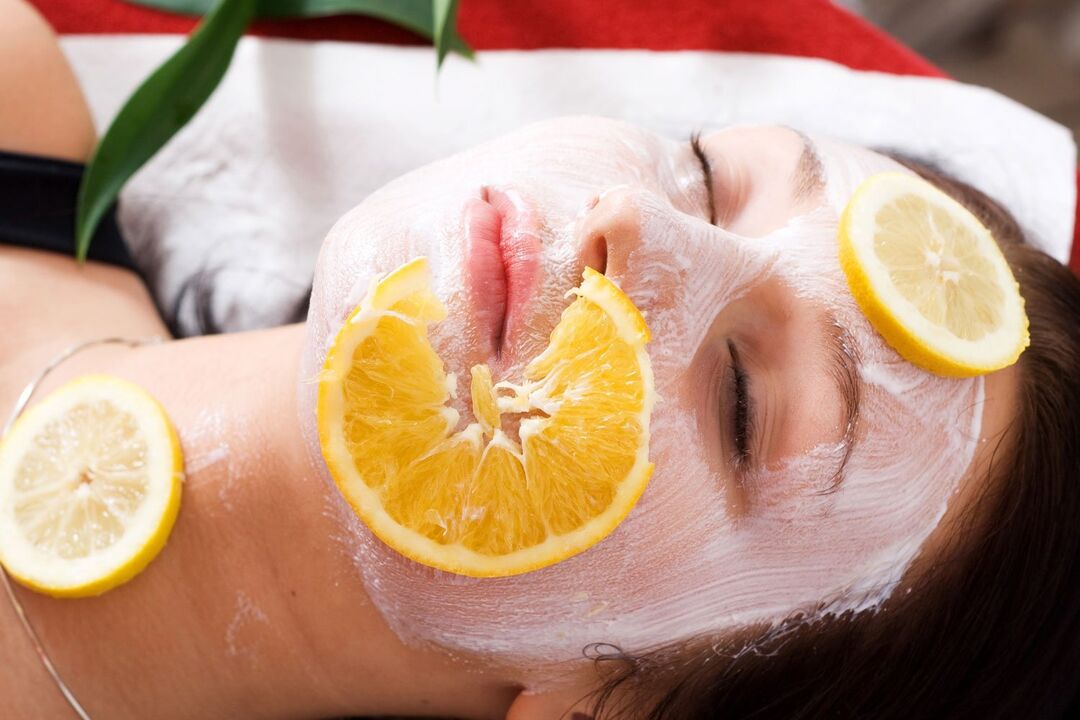 fruit mask for skin rejuvenation