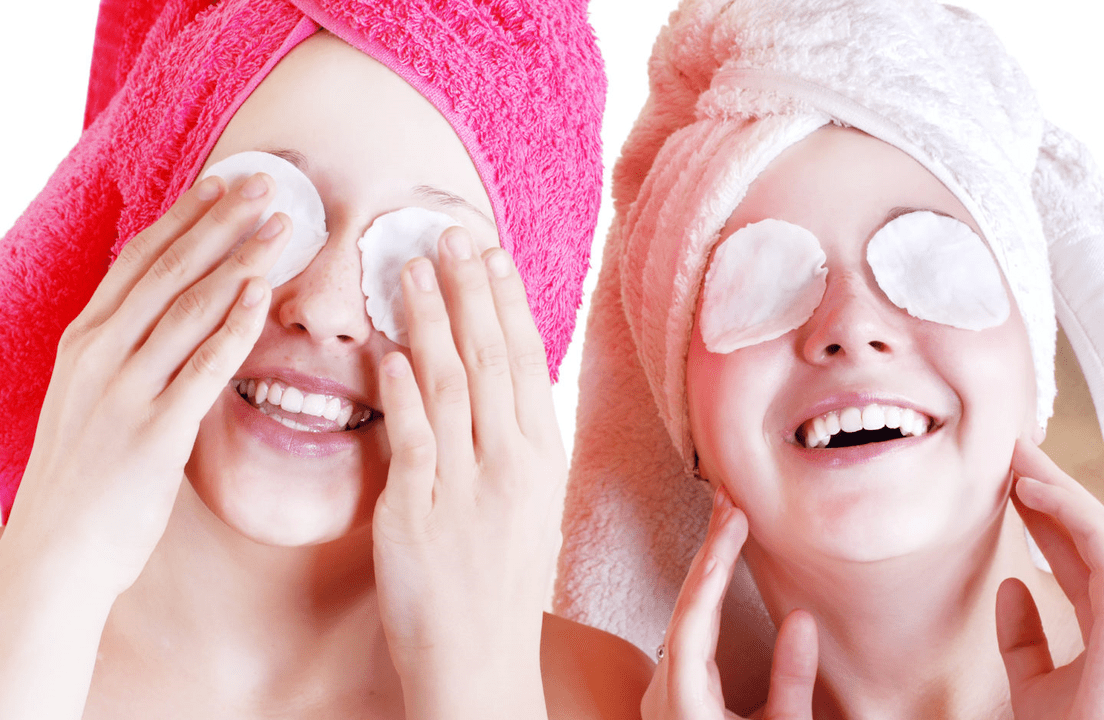 Effect of the eye mask